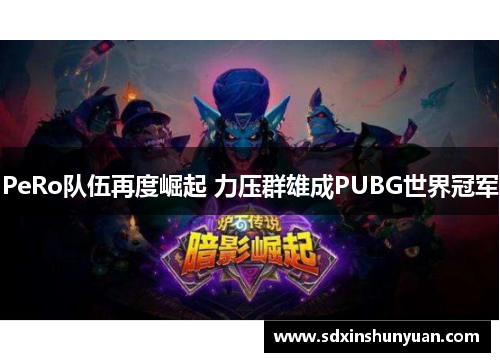 PeRo队伍再度崛起 力压群雄成PUBG世界冠军